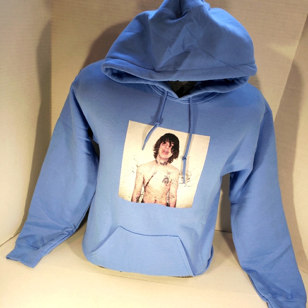 NWOT Men's Lil Xan Total Xanarchy Double Sided Concert Tour Hoodie